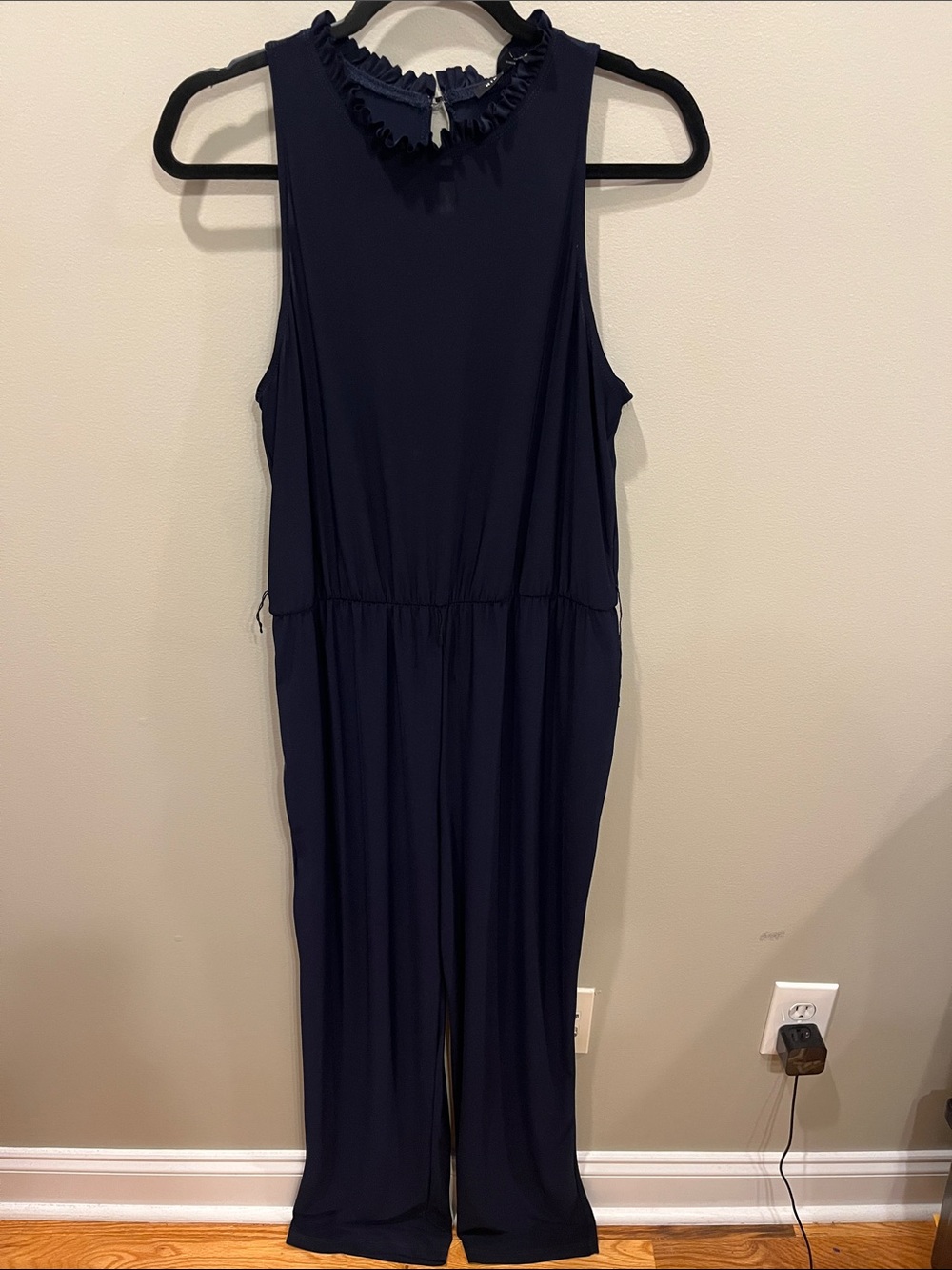 Nik and Nash Navy Jumpsuit